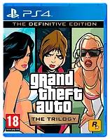 Диск PS4 Grand Theft Auto The Trilogy Definitive Edition Новий