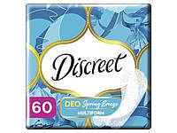 Прокладки щоденні 60шт гігієнічні Deo Spring Breeze ТМ Discreet