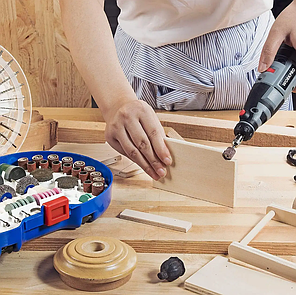 Набір аксесуарів для гравера ALASMG276 AL-FA, фото 3