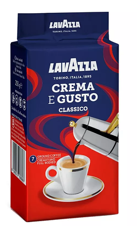 Кава мелена Lavazza Crema E Gusto Classico 250 г, фото 2