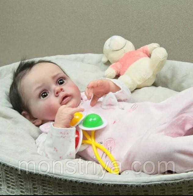 Дуже реалістична лялечка реборн, дівчинка Амелія/Reborn