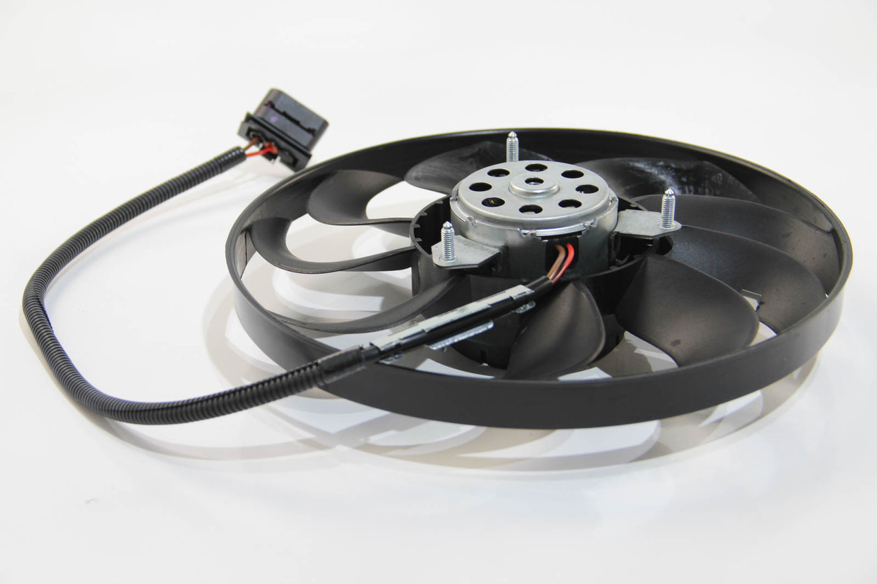 Вентилятор радіатора Octavia/Golf IV (220/60W/290mm/+AC), JP Group (1199101400), фото 1