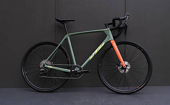 Велосипед KTM X-STRADA MASTER рама L/57, бірюзовий (жовтогарячо-лайм), 2021 (тестовий)