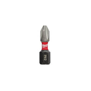 Біти під шурупокрут PH2 25 мм (25 шт) Milwaukee Shockwave 4932430853, фото 4