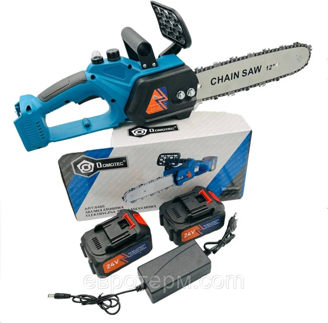 Акумуляторна ланцюгова пила Chain Saw 12" DOMOTEC