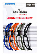 Набір стяжних гумок для багажу Tatonka Silicone Band L 4pcs (Assorted), фото 5