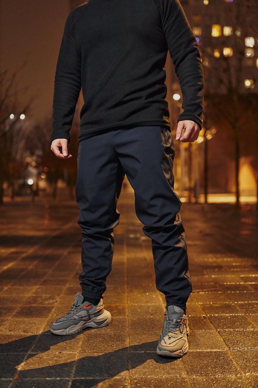 Штани SoftShell Basic сині, фото 1