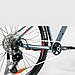 Велосипед KTM ULTRA SPORT 29" рама XL/53, сірий (помаранчево-чорний), 2022, фото 6