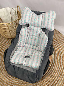 Матрац в прогулянкову коляску матрацик в автокрісло стільчик для годування