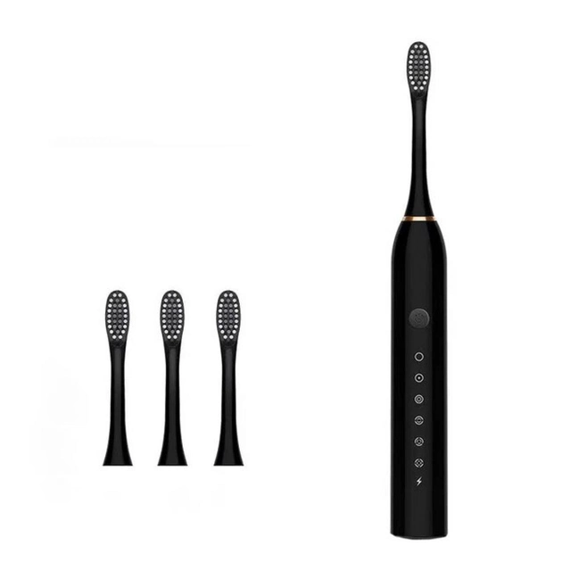 Електрична зубна щітка Sonic Electric toothbrush 6 режимів та 4 насадки IPX7 (ZD-X3)