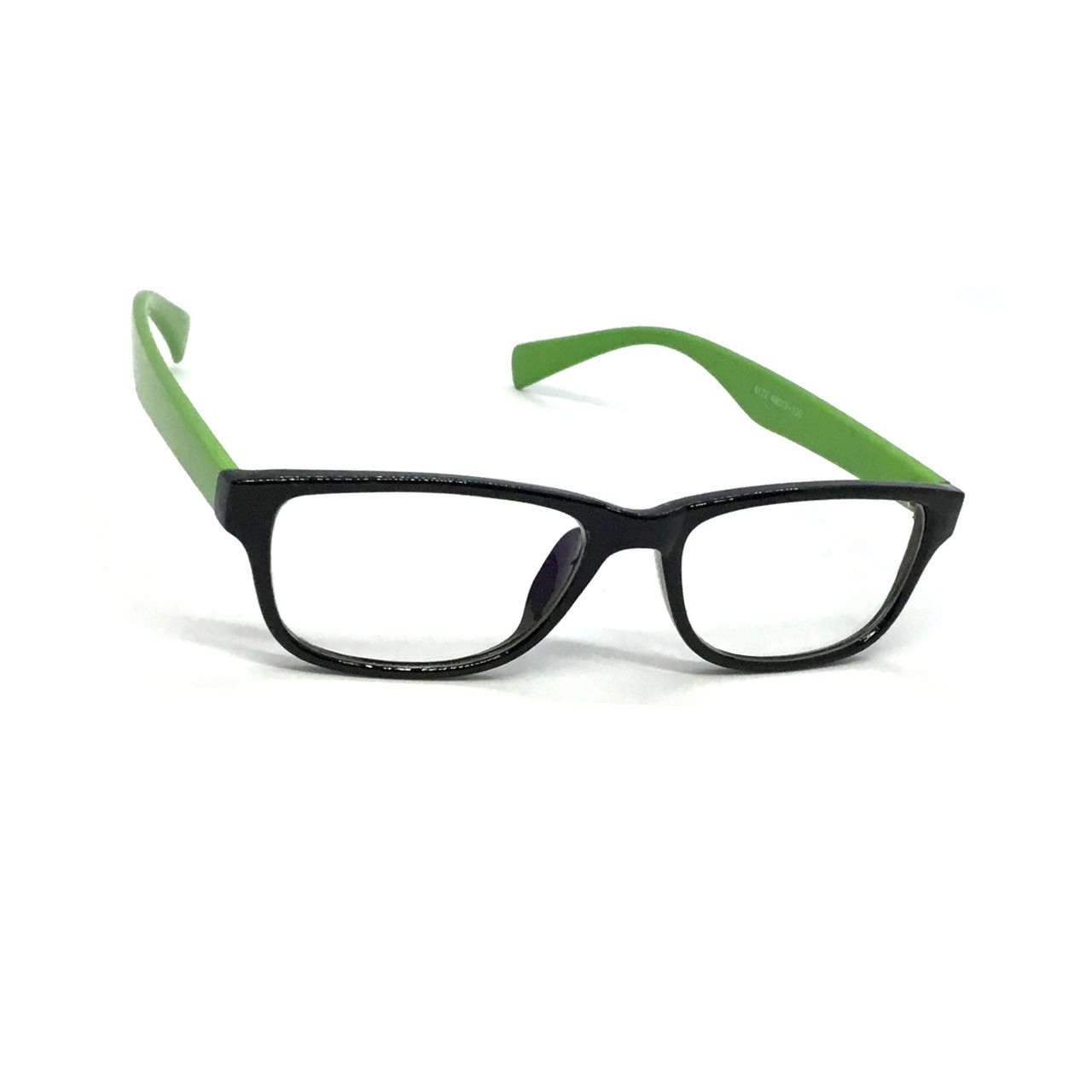Компьютерні окуляри 6172 зелені зі скляною лнзою