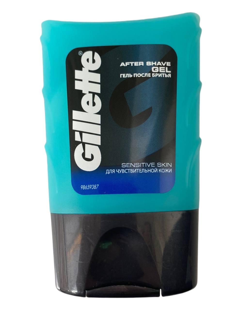 Гель після гоління Gillette After shave Gel Sensitive Skin Для чутливої шкіри 75 мл (Німеччина)