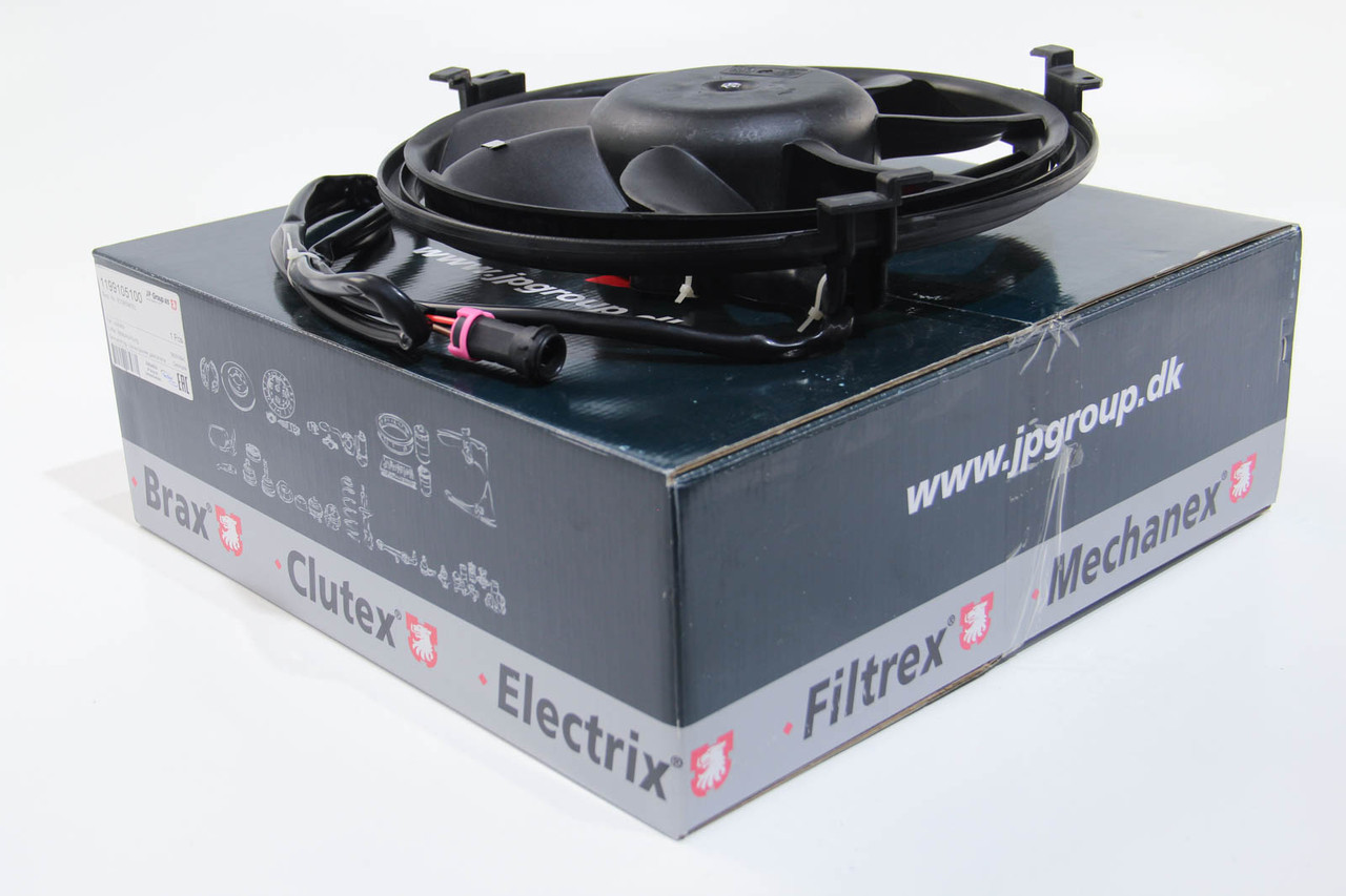 Вентилятор радіатора A6-05/Passat-00 (280mm/300W), JP Group (1199105100), фото 1