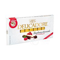 Молочний шоколад порційний Delicadore малина чизкейк. 200гр.