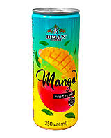 Напій BISAN 30% fruit juice drink MANGO 250 мл ж/б (4820186123869)