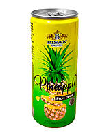 Напій BISAN 30% fruit juice drink PINEAPPLE 250 мл ж/б (4820186123838)