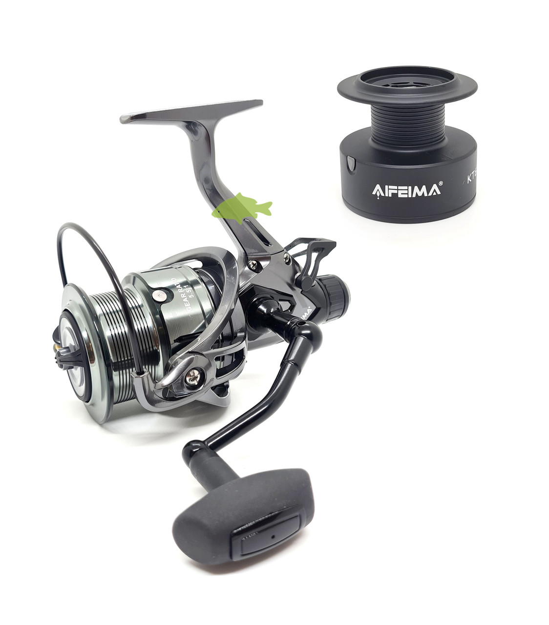 Котушка Feima KT 6000S (5+1bb; 5.5:1) для коропового лову з бейтранером