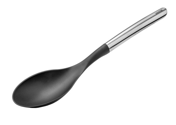 Ложка гарнірна Vinzer 3,5 л d24 см тефлон (50211 Vinzer), фото 1