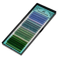 Ресницы Lex 4 colors (s-blue; o-blue; b-green; green)