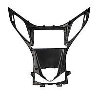 Перехідна рамка 9" Lesko для авто Hyundai Grandeur 2011-2016 (7677) (Black) Хюндай 3 шт., фото 2