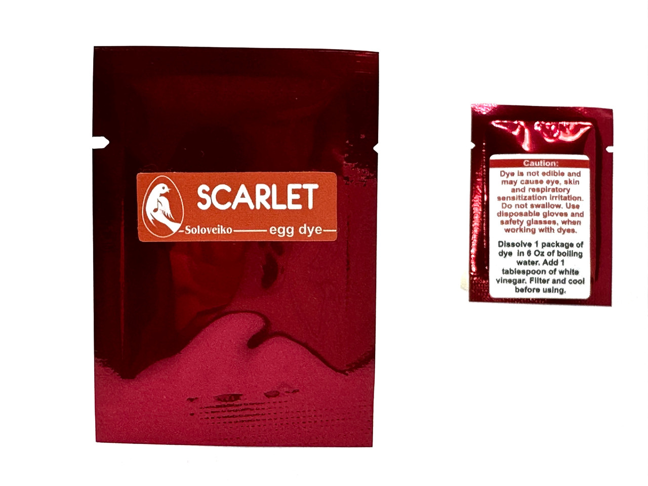 Аніліновий барвник для писанок Scarlet / теплий червоний ,США