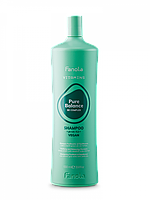 Шампунь, що очищає від лупи та жирної шкіри голови Fanola Vitamins Pure Balance BE Complex Shampoo, 1000 мл
