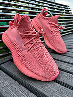 Женские кроссовки Adidas Yeezy Boost 350 V2, яркие женские кроссовки, женские розовые кроссовки Адидас Изи