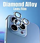 Захисне скло на камеру для iPhone 15 Pro Max  Black, фото 5