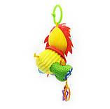 Підвіска м'яка 26 см, з грызунками і брязкальцем, фото 4