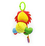 Підвіска м'яка 26 см, з грызунками і брязкальцем, фото 2