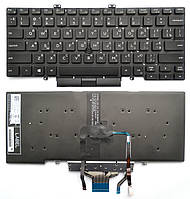 Клавиатура для ноутбука Dell Latitude 5400, 5401, 5402, 5410, L3400, 7400 Series черная без рамки UA/RU/US