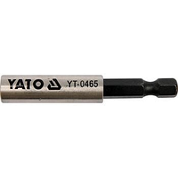 Держатель отверточных насадок YATO : 1/4", L= 60 мм. магнитный