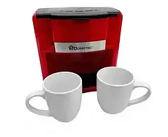 Кофеварка DOMOTEC MS0705 Красная «H-s»