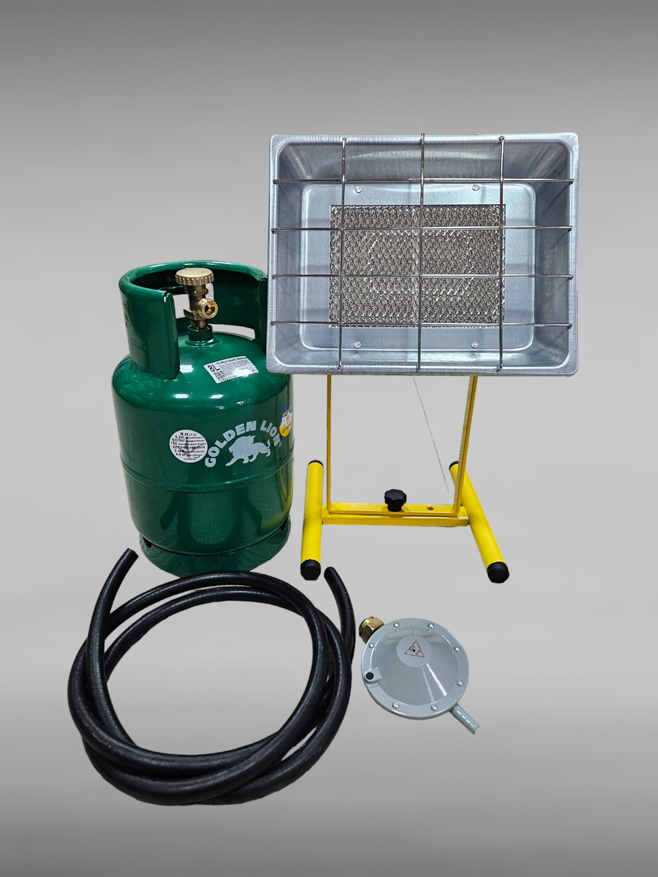 Комплект газовий кемпінговий балон Rudyy 8л газовий обігрівач Orgaz SB-650, фото 1