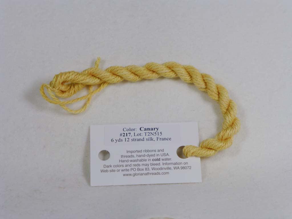 Gloriana Silk Floss 217 Canary, фото 1