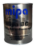 Автокраска базовая металлик Super Black Черная MIPA BC 1 л