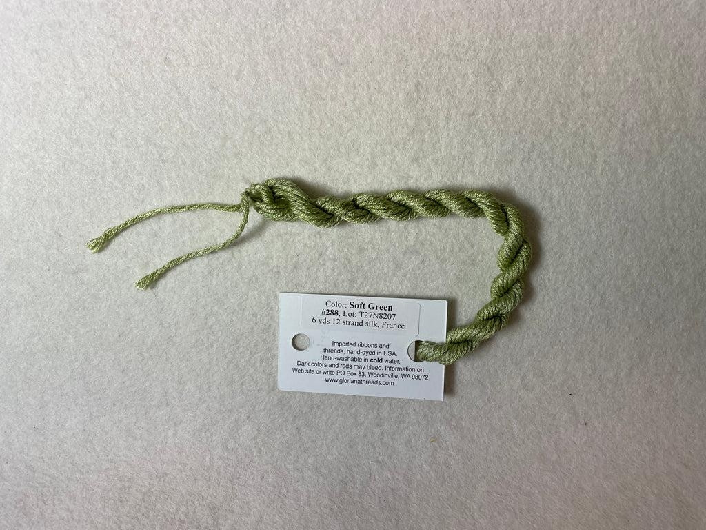 Gloriana Silk Floss 288 Soft Green, фото 1