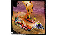 LEGO City Stuntz Подвійна петля каскадерської арени 598 деталей (60339), фото 6