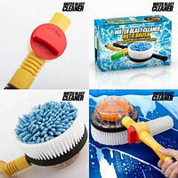 Вращающаяся щетка насадка для шланга Water Blast Cleaner Roto Brush «H-s»