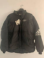 Пуховик adidas puffer пух перо winter warm premium black