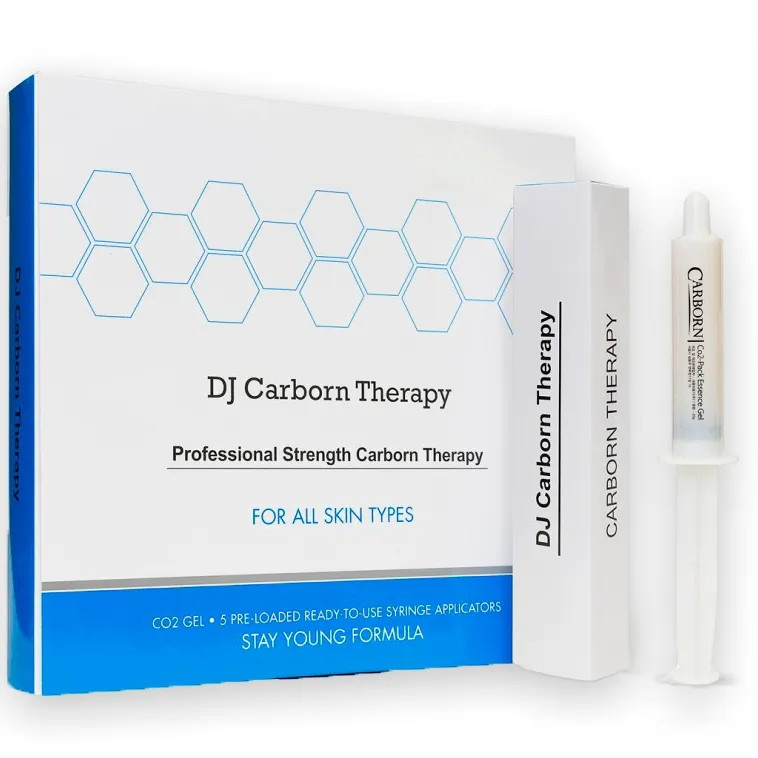 Набір Карбоксі терапії на 10 процедур DJ Carborn Carboxy CO2 Original — 5 шприців 10 масок до 03.2026г.