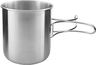 Туристичний набір посуду Tatonka Handle Mug 600 Set (Silver), фото 4