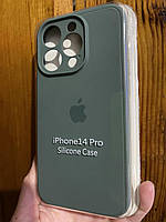 Чохол Silicone Case iPhone 14 Pro PINE GREEN