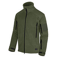 ТАКТИЧНА ФЛІСОВА КУРТКА HELIKON-TEX LIBERTY DOUBLE FLEECE, OLIVE GREEN