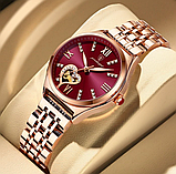 Наручний стрілочний кварцовий жіночий годинник з металевим ремінцем, фото 7