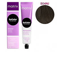 Matrix Socolor Beauty Стойкая крем-краска для волос 504NJ 90мл
