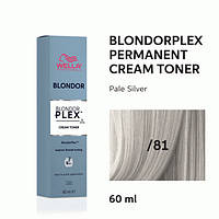 Wella Blondor Plex Toner Крем-тонер осветляющий /81 60мл