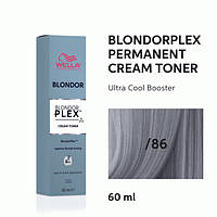 Wella Blondor Plex Toner Крем-тонер осветляющий /86 60мл