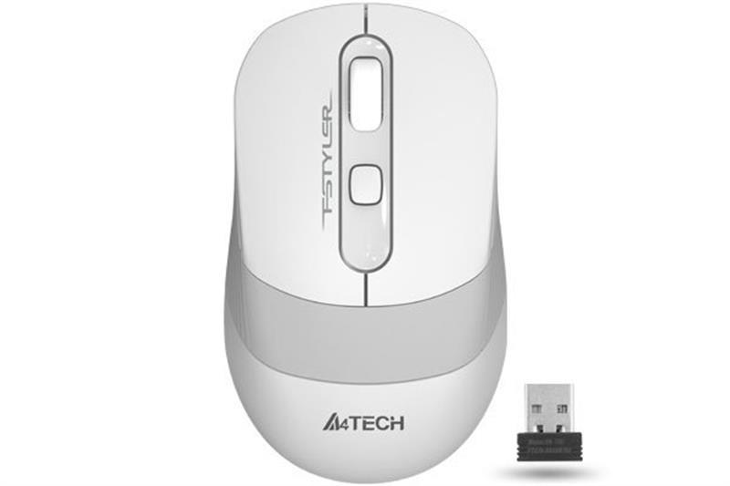 Миша бездротова A4Tech FG10 White USB, фото 1