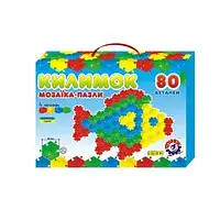 Игрушка мозаика пазлы ТехноК" 2933, 80 дет, 40*40 мм